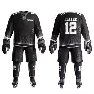 Uniforme de hockey sobre hielo hecho con poliéster de etiqueta privada Uniforme de hockey sobre hielo ligero más vendido - Product Image 3