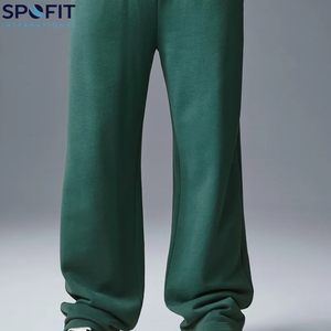 กางเกงวอร์มขาบานสำหรับผู้ชายกางเกงขาบานแบบลำลองระบายอากาศโลโก้ออกแบบได้ตามต้องการ - Product Image 2