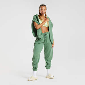 Pantalones Deportivos Casuales de Otoño para Mujer, Holgados, hasta el Tobillo, con Cintura Elástica, Pantalones Deportivos de Color Caramelo, Servicio OEM - Product Image 6