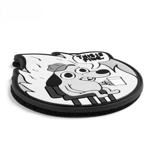 Patchs personnalisés en PVC pour presse à chaud avec support à crochet pour sacs, uniformes, vestes et équipements tactiques Logo en caoutchouc souple en PVC - Product Image 5