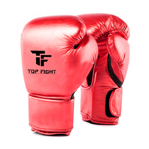 Guantes de Boxeo Rojos de Nueva Llegada con Logotipo Personalizado, Guantes Profesionales para Entrenamiento, Sparring, MMA y Combate - Product Image 1