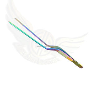 Pince à épiler professionnelle en acier inoxydable écologique par GREEN SWIFT INDUSTRIES Outil culinaire en métal par GREEN SWIFT INDUSTRIES - Product Image 3