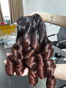 Vague de corps brésilienne colorée 100% paquets d'extension de cheveux Remy vendeur noir brun blond rouge faisceaux de tissage de cheveux humains - Product Image 3