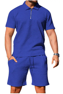 OEM Custom <b>Men's</b> Two Piece Set Summer Casual <b>Men</b> Athletic <b>Shorts</b> Set <b>Mens</b> Tshirts <b>Shorts</b> Sets - Product Image 3