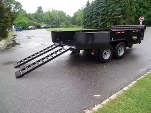 รถดัมพ์เทรลเลอร์ไฮดรอลิกใหม่สำหรับฟาร์มขนาด5x10 - Product Image 5