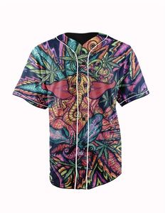 Maillots de baseball en polyester imprimés personnalisés, vêtements de sport grande taille avec soie imprimée - Product Image 4