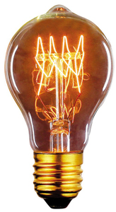 Bombilla Edison Vintage Estándar E27 40W 2700K 60x105mm. (F-BRIGHT 2603001) - Product Image 1