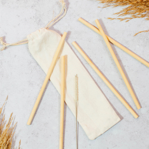 Pajitas de bambú para beber al mejor precio con descuento, pajitas ecológicas para servir bebidas - Product Image 5