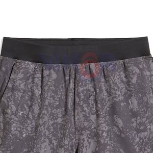 Pantalones cortos de gimnasio con logotipo personalizado para hombre, tela de lona, patrón sólido, teñido liso, entrenamiento, Fitness, ropa informal para correr, venta al por mayor, pantalones cortos de gimnasio - Product Image 5