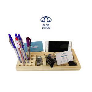 ที่เก็บของอเนกประสงค์สำหรับโต๊ะทำงาน GEM ที่ใส่ปากกาและดินสอทำจากไม้ - Product Image 6