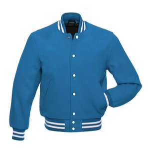 Vestes universitaires de baseball personnalisées à manches en cuir, respirantes, de haute qualité pour les hommes et les collèges - Product Image 4