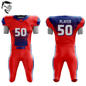 Nouvelle tenue d'équipe Uniforme de football américain pour jeunes de qualité personnalisée Tenue d'équipe faite au Pakistan Uniforme de football américain pour adultes - Product Image 1