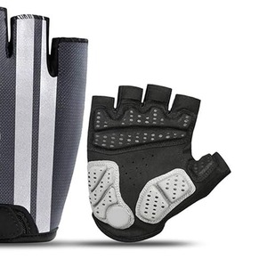 Guantes transpirables de entrenamiento para levantamiento de pesas, servicio OEM, guantes de culturismo de cuero sintético hechos a medida - Product Image 3