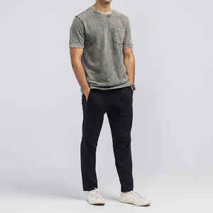 New Style Oversize Drop Shoulder Men Heavy Weight <b>Fitted</b> <b>T</b> <b>Shirt</b> Casual Wear Men Acid Washed Crew Neck Fitness <b>T</b> <b>Shirts</b> - Product Image 3