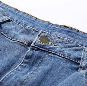 Everyday Casual with Roll-Up Cuff & Pockets | Summer Cotton <b>Jeans</b> <b>Shorts</b> Heavy Craft Denim Baggy <b>Jean</b> <b>Shorts</b> <b>women</b> - Product Image 5