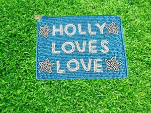 กระเป๋าใส่เหรียญปักมือคุณภาพพรีเมียม ประดับลูกปัด ดีไซน์ทันสมัย ขนาดมินิ สำหรับสุภาพสตรี งานเย็บปักถักร้อย - Product Image 4