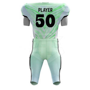 Uniformes cómodos de fútbol americano con logotipo personalizado Diseña tus propios uniformes de fútbol americano - Product Image 2