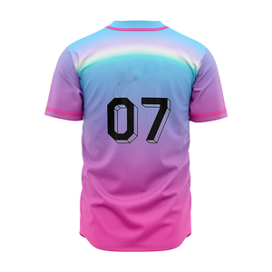 Maillots de baseball et de softball sur mesure, grande taille, respirants, évacuant l'humidité, antibactériens, anti-UV, imprimés, ensembles, col en V, 4 - Product Image 3