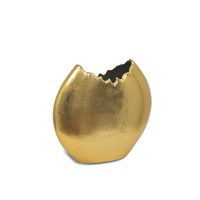 Vente chaude de vase de table en métal au design moderne pour mur ou sol de mariage avec décor à la maison Matt Glaze