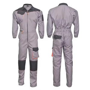Hot selling Mechanic Safety Welding Clothing Coverall Resistance Safety Coverall Two Piece Workwear <b>Suits</b> - Product Image 1