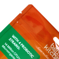 Sachet refermable personnalisé, écologique, résistant à l'humidité, avec fermeture éclair, pour aliments pour animaux de compagnie et sushis