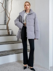 Chaqueta acolchada de mujer superventas de calidad superior, ropa de moda, chaqueta de burbuja impermeable cálida para Invierno para mujer - Product Image 4