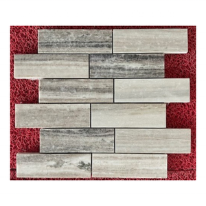 Mosaïque hexagonale en marbre Palissandro, finition mate, design contemporain pour mur et sol de salle de bain, imperméable - Product Image 1