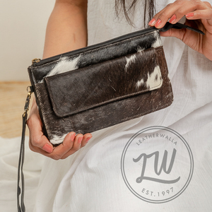 LW Portefeuille en cuir personnalisé de haute qualité pour femme, porte-monnaie en cuir véritable, porte-monnaie en cuir pur - Product Image 3