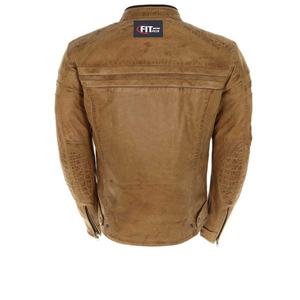 Veste en cuir pour hommes, moto imperméable nouvelle mode de conduite de moto personnalisée avant, service OEM de haute qualité, vente en gros - Product Image 2