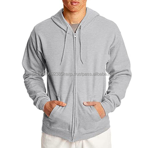 Sweats à capuche pour homme 100% coton Vente en gros Personnalisé Haute qualité Hommes Épais Hiver Chaud basiques coton mélangé Respirant Sweats à capuche pour hommes - Product Image 1