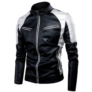 Vendedor superior de motorista, chaqueta de cuero cálida de invierno transpirable para hombre, ropa informal, chaqueta de cuero a precio razonable para hombre, chaquetas para hombre - Product Image 1