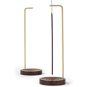 Quemador de incienso de madera clásico Heritage con tallado adornado tradicional para el altar del hogar, espacio del templo, sala de yoga - Product Image 3
