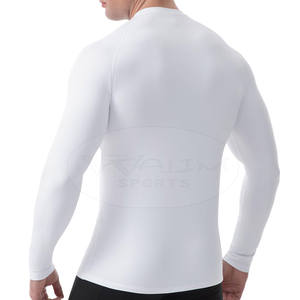 เสื้อรัดกล้ามเนื้อสำหรับผู้ชายเสื้อรัดทรงใส่สบายสำหรับผู้ชายเสื้อปรับแต่งโลโก้ได้ตามต้องการดีไซน์ใหม่ - Product Image 3