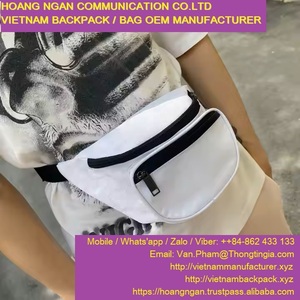 Mode unisexe de haute qualité nouveau haut Vietnam OEM sac de taille 100% polyester usine taille personnalisée sac de taille - Product Image 3