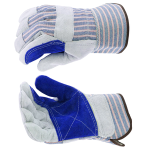 Soudage de gant de travail en cuir de vache respirant confortable, gants d'hiver à prix raisonnable Gants en cuir du Pakistan - Product Image 4