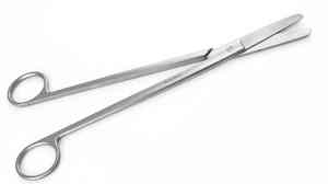 Tijeras uterinas Sims de alta calidad, cuchillas TC de 9,1/4 ", tijeras quirúrgicas de ginecología japonesas romas de acero inoxidable certificadas - Product Image 3