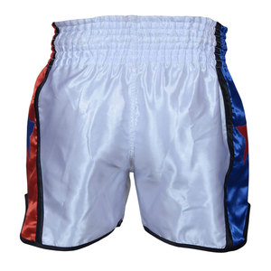 กางเกงมวยไทยพิมพ์ลายแบบซับลิเมชั่น อุปกรณ์มวยแบบสั้น รับสกรีนโลโก้ กางเกงต่อสู้ กางเกงมวยไทย กางเกงคิกบ็อกซิ่งแบบมืออาชีพ - Product Image 3