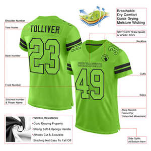 Maillot de football américain Elite Fit pour la pratique du jeu d'entraînement des jeunes Vêtements de sport respirants Uniforme de performance léger - Product Image 2