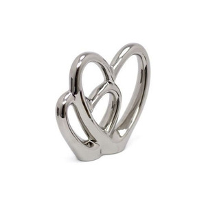 Escultura de aluminio plateado hecha a mano 2025, diseño único para regalos de boda, excelente calidad, uso doméstico, ingerido a granel - Product Image 4