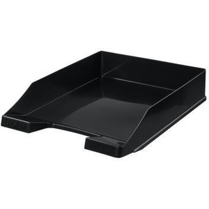 HAN Classic - Bandeja para Cartas de Poliestireno DIN A4/DIN C4, Color Negro, Organizador de Archivos - Product Image 1