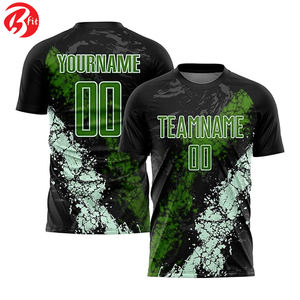 Adults Short Sleeve Soccer Wear Uniform Set Team Training Top & <b>Shirt</b> Automated Cutting Football Jersey - Product Image 6