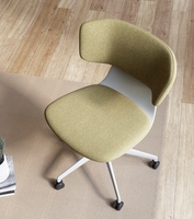 Chaises de cuisine modernes au design simple, pivotantes, réglables en hauteur, en tissu, pour chambre, hôtel, bureau et salle à manger