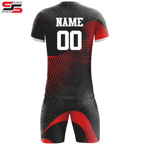 Kits de entrenamiento de equipo sublimado con logotipo personalizado, camisetas de equipo de fútbol, conjunto de uniformes, uniformes de fútbol para niños, ropa de fútbol - Product Image 2