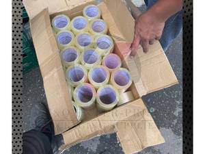 Acrylic Adhesive Single Sided Clear BOPP Pressure Sensitive Waterproof Strong Tack Industrial Grade Export <b>Box</b> Warehouse <b>Tape</b> - Product Image 1