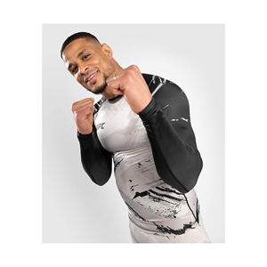 2024 haute qualité plaine mma rash guard à manches longues rush guard pour hommes rash guards hiver élégant rash gurads - Product Image 4