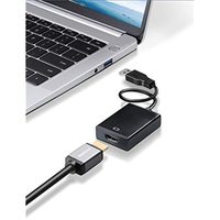 Cable Adaptador USB a HDTV, USB-A Macho a Puerto HD Hembra, Conversor 1080p de PVC para Computadora, Proyector, Monitor