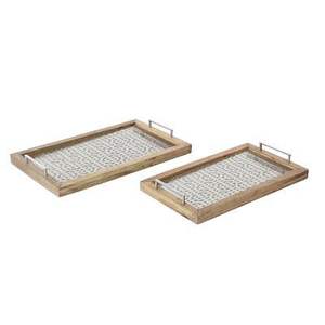 Plateau en bois d'acacia pour fromage et fruits - Product Image 2