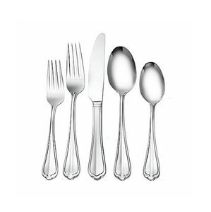 Silver <b>Cutlery</b> Set Stainless Steel Flatware Set with knot handle Tableware Dinnerware Set <b>Vintage</b> <b>Cutlery</b> For Hotel - Product Image 4