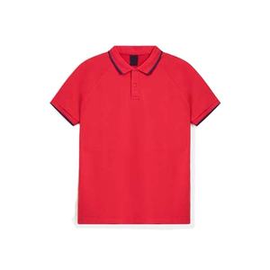 Ropa de algodón de talla grande para hombre, polos de uniforme, polos para hombre, transpirables camisas de manga corta de Color sólido de alta calidad para hombre - Product Image 3