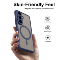 Coque de téléphone pour Samsung Galaxy S27 Pro/S27 Plus/S27 Ultra/S26FE/A18/A08/A27/A57/A37/M17e/F70e, coque magnétique antichoc avec effet peau